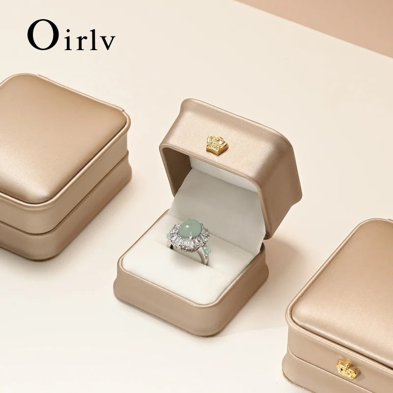 Discover the Oirlv European Luxury Jewelry Gift Box for rings, earrings, pendants & necklaces. Premium design with custom logo option for boutique packaging.